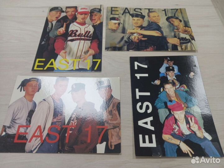 Открытки материалы группа East 17 Ист 17