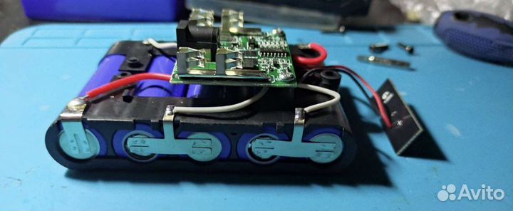 Сборка Li-ion LiFepo4 Аккумуляторов 18650