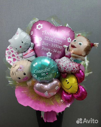 Букет из воздушных шаров