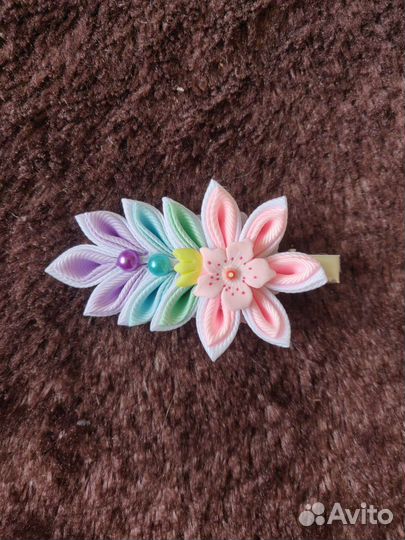 Банты, заколки ручной работы