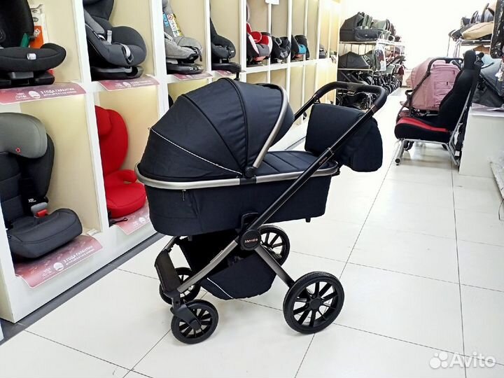 Модульная коляска 3в1 Carrello Optima Black