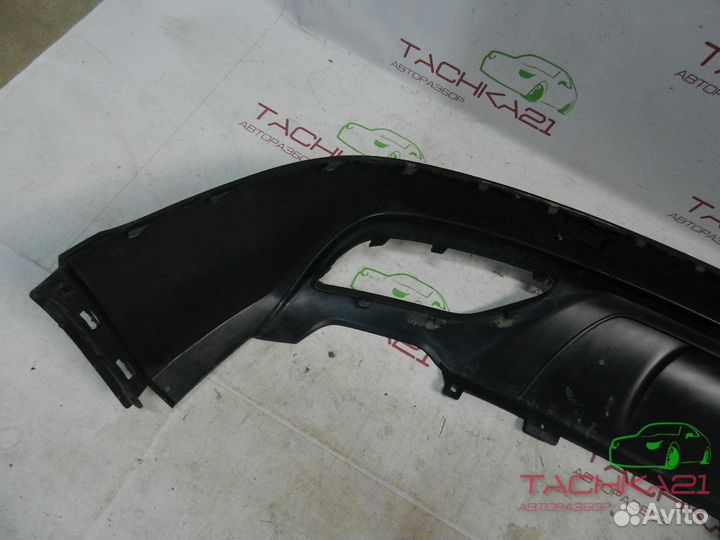 Юбка (накладка) заднего бампера audi Q5 (2017)