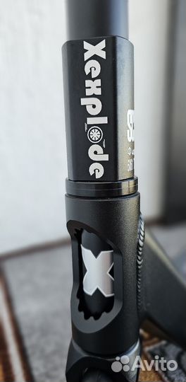 Самокат трюковой для взрослых С 703 чер