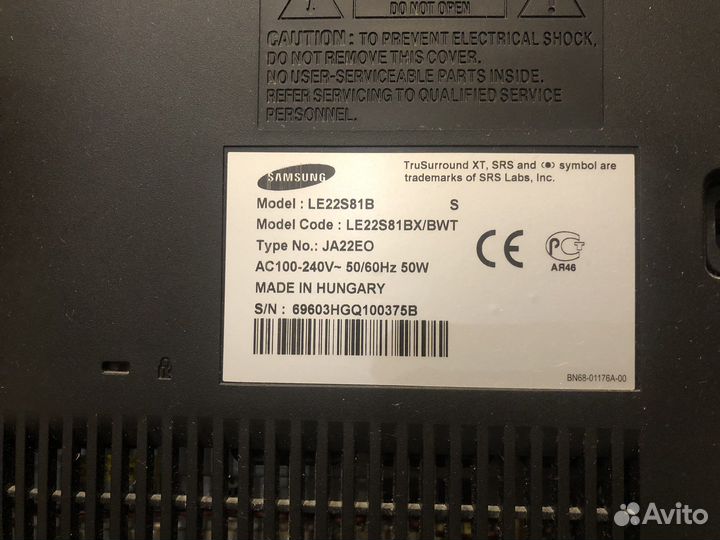 Телевизор samsung