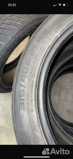 Nokian Tyres W 275/45 R21 и 315/40 R21