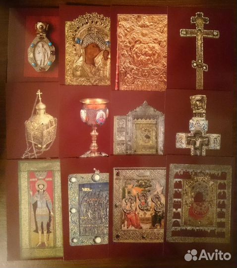 Наборы открыток (русский фарфор, золотая кладовая)