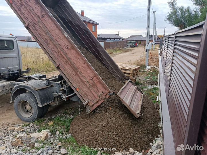 Песок речной, опгс под бетон, обогащенный песок