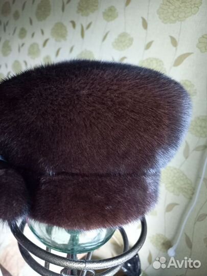 Берет женский норковый
