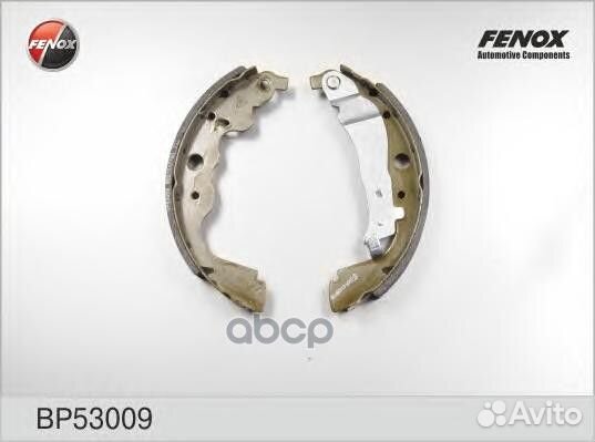 Колодки тормозные барабанные зад прав/лев B