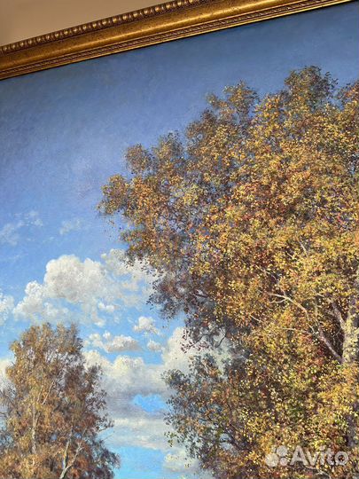 Русская живопись Большая картина Золотая осень