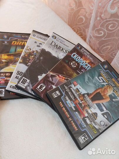 Компьютерные игры диски для пк (набор 25 шт)