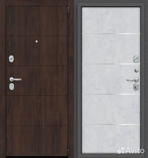 Входная дверь porta R-3 4П50 IMP-6 Almon/Snow