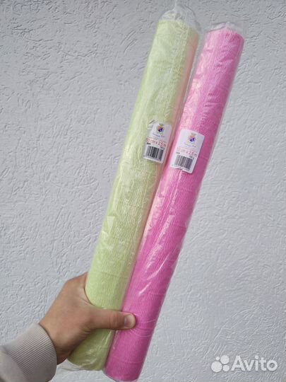 Креп бумага в рулоне