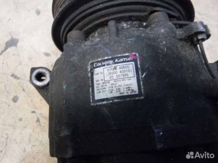 Компрессор кондиционера Nissan Primera P12E
