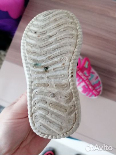 Кеды летние для девочки р. 23