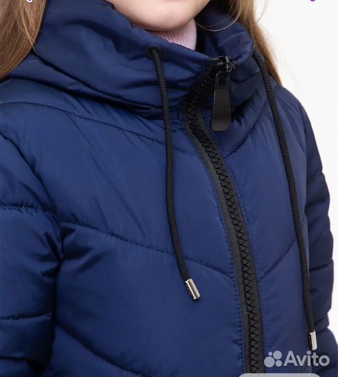Зимний пуховик на девочку 158