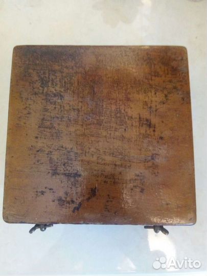 Шкатулка. - табакерка деревянная