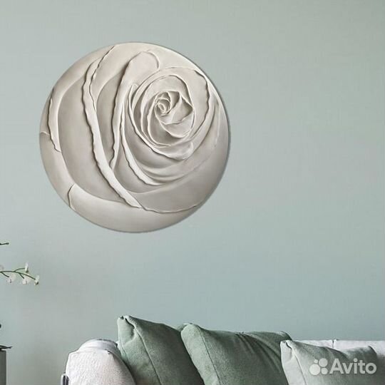 Гипсовая картина, большое панно, барельеф панно на