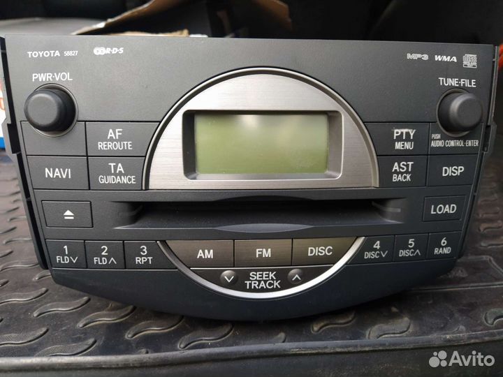 Штатная магнитола Тойота Рав 4 (XA 30)