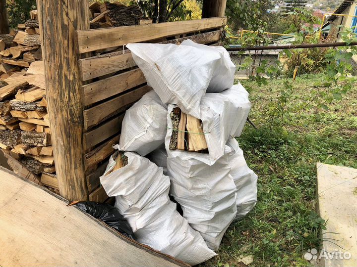 Дрова Дубовые в мешках и сетках uy117