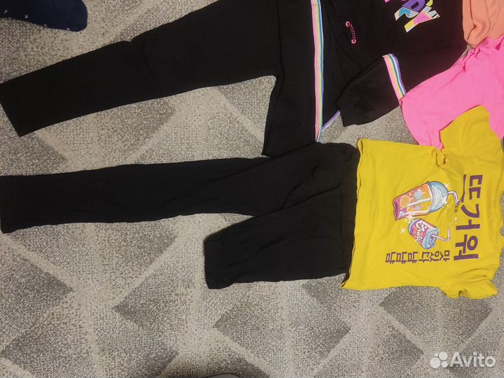 Вещи пакетом на девочку 140