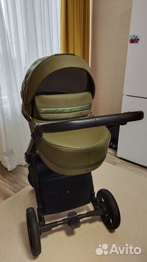 Коляска 2 в 1 rico Delta эко-кожа