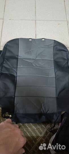 Чехлы кожаные на duster, largus