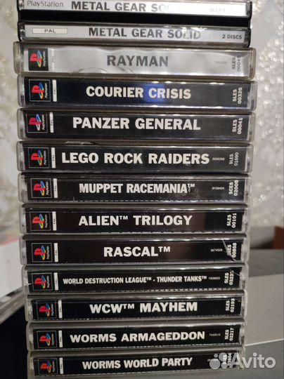 Ps1 игры PAL лицензия