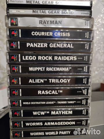 Ps1 игры PAL лицензия