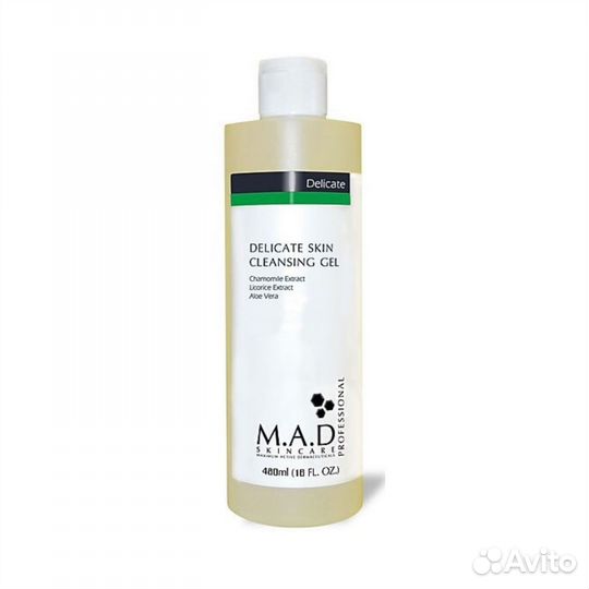 M.A.D Skincare Delicate Skin Cleansing Gel (Очищаю