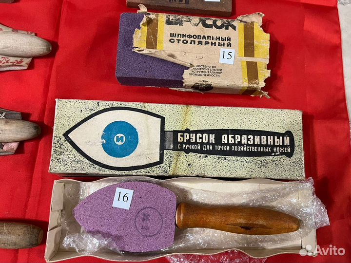 Коллекция брусков СССР