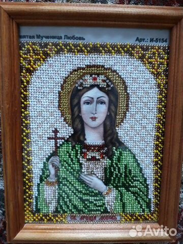 Иконы из бисера