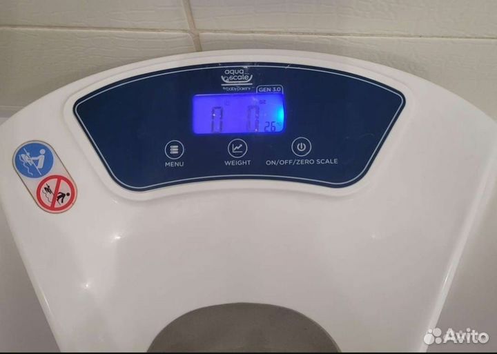 Ванночка aqua scale / круг, шапочка и коврик