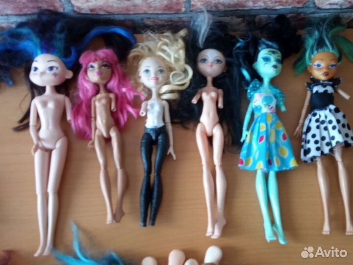 Куклы монстер хай(запчасти)