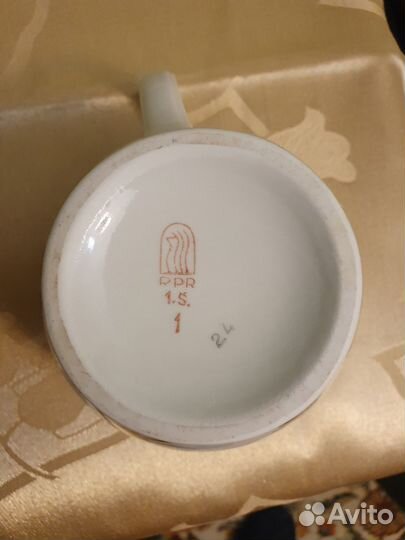 Чайный сервиз Рижский фарфоровый завод RPR 23 пред