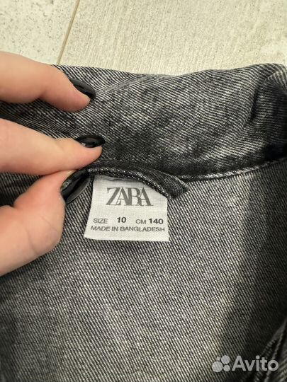 Детская джинсовка Zara 140