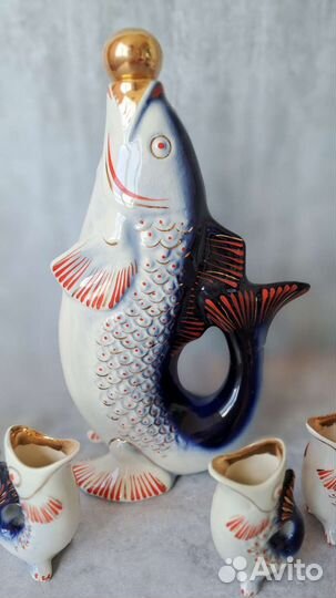 Сервиз советский рыбки