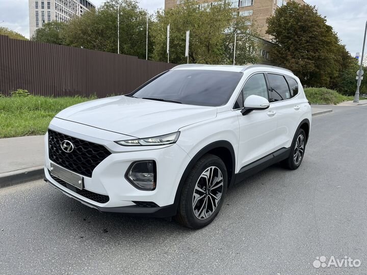 Hyundai Santa Fe 2.0 AT, 2018, 39 000 км