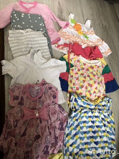 Вещи пакетом на девочку