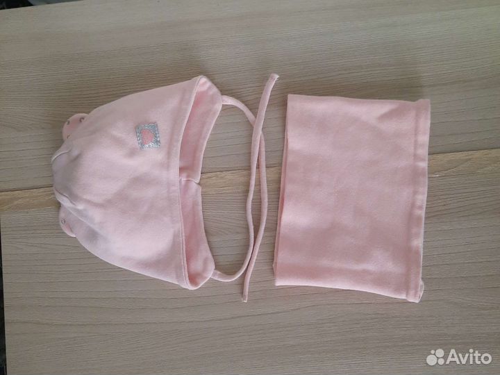 Шапка и снуд для девочки