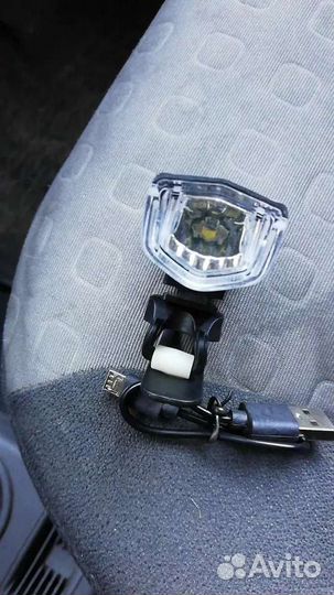 Фара + Фонарь задний. светодиодный вело