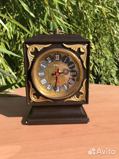 Старинные настольные часы СССР 
