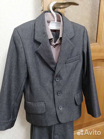 Школьный костюм для мальчика 122