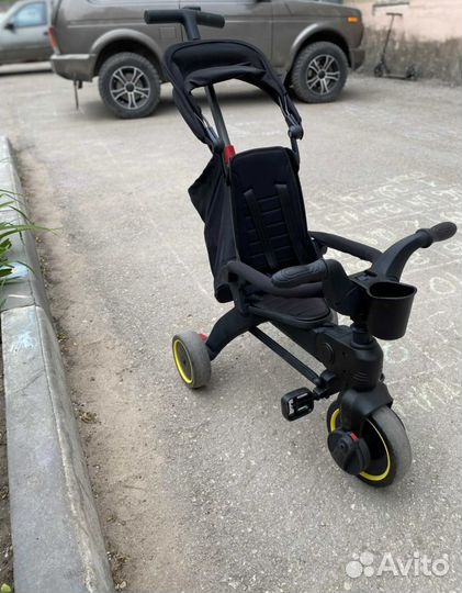 Велосипед детский трехколесный складной