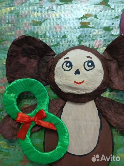 Поделка на 8 марта