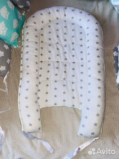 Комплект подушки+кокон+простынь+одеяло