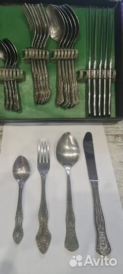 Столовый набор ложки и вилки СССР на 6 персон