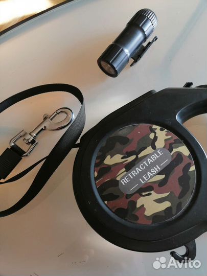 Поводок рулетка. Лента 8 метров