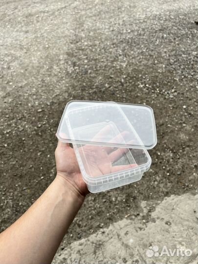 Полипропиленовый Контейнер, обьём 1000мл с крышкой