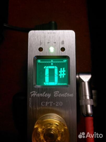 Гитарный тюнер Harley Benton cpt-20